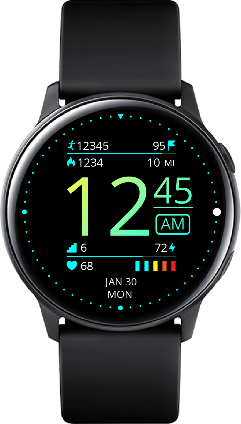 NOW@10 - [Venus] - Beautiful Gradient Watch Face